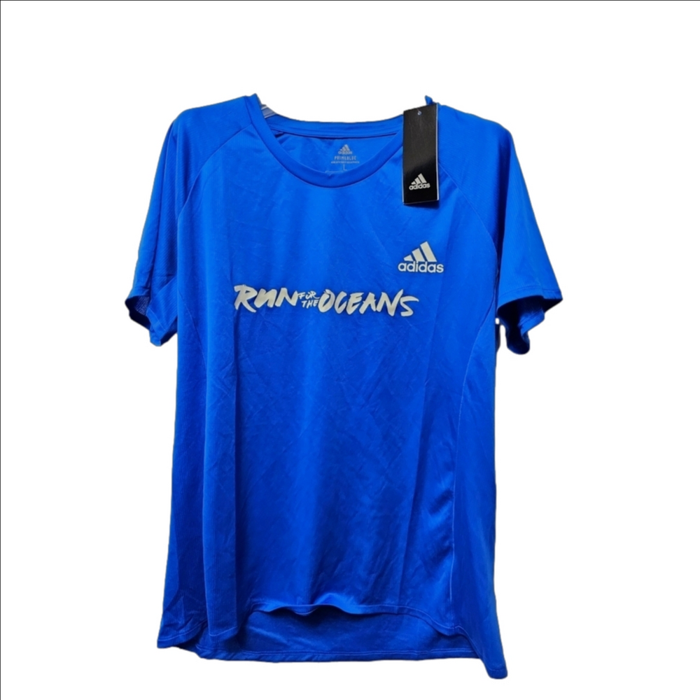 New Adidas " Run For The Ocean" Running Shirt